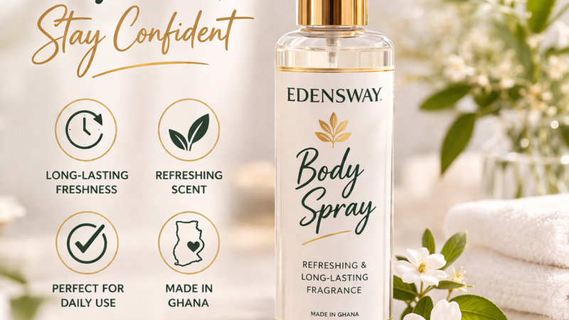 Stay Fresh & Confident with Edensway Body Spray